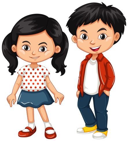 Asian boy and girl standing Art Breeder Asian, Human Clipart, Standing Illustration, Human Animation, Boy And Girl Drawing, 2d Character Animation, Art Breeder, Asian Boy, Siluete Umane