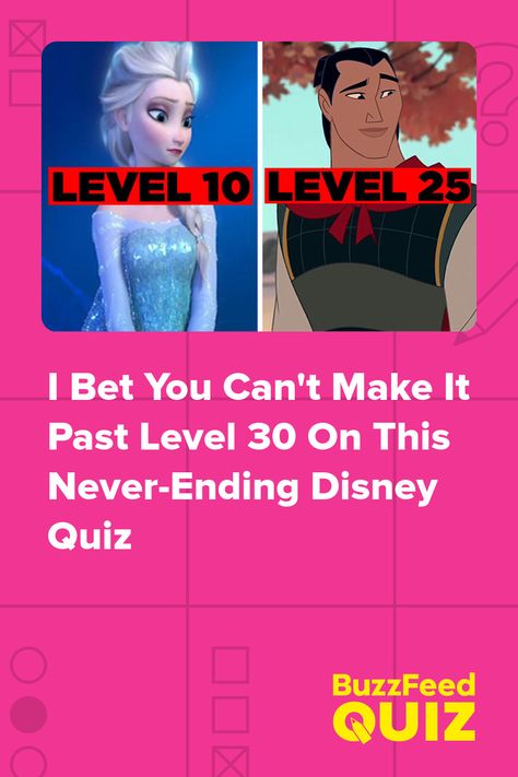 I Bet You Can't Make It Past Level 30 On This Never-Ending Disney Quiz Buzzfeed Movies, Disney Movie Quiz, Disney Character Quiz, Disney Buzzfeed, Buzzfeed Quizzes Disney, Movie Quizzes, Quizzes Funny, Best Buzzfeed Quizzes, Fun Personality Quizzes