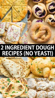 Ww Bread 2 Ingredients, Gluten Free Recipes Using 1 To 1 Flour, Least Ingredient Recipes, Ww Self Rising Flour Recipes, Essen, Gluten Free Two Ingredient Dough, Breakfast Flour Recipes, Homemade Flour Recipes, Weight Watcher Dough