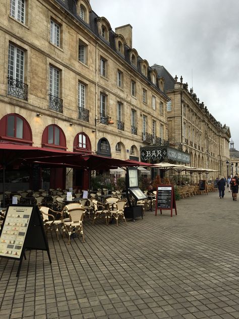 Bordeaux cafe life Bordeaux, France, Aquitaine, Spain, Bordeaux Aesthetic, Wine Region, Street View, Cafe