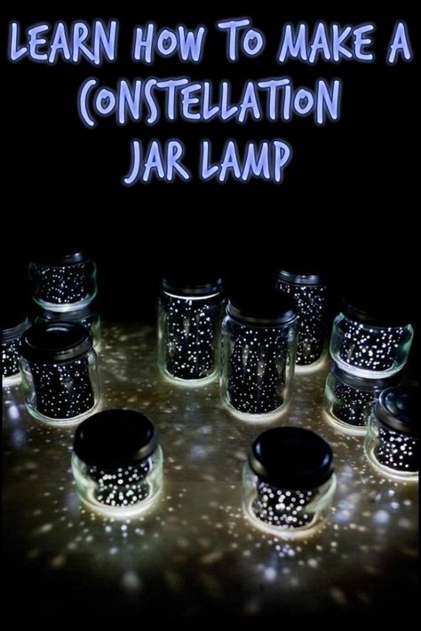 Diy Constellation Art, Astronomy Crafts For Kids, Toddler Space Activities, Vbs 2023 Stellar, Easy Space Crafts, Stellar Vbs 2023 Crafts, Space Arts And Crafts, Constellation Crafts, Stars In A Jar