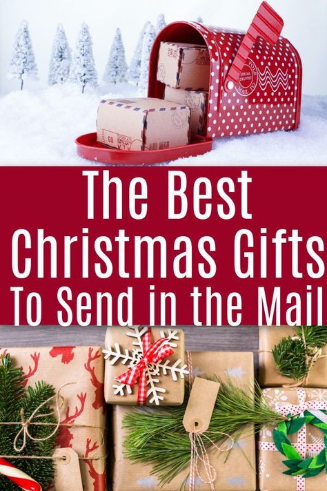 #ad This year a lot more people will be mailing Christmas gifts as we are traveling less. In this post, you’ll find the best Christmas gifts you can send in the mail. Mail Christmas Gift Ideas, Christmas Gift Ideas To Send In Mail, Gift Ideas To Send In Mail, Christmas Gifts To Send In The Mail, Easy To Mail Christmas Gifts, Diy Christmas Gifts To Send In The Mail, Mailing Christmas Packages, Flat Gifts To Send In The Mail, Gifts To Send In The Mail