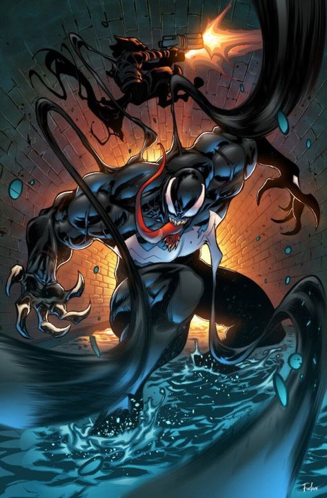 Spider Venom, Symbiotes Marvel, Venom Art, Venom Comics, Thanos Marvel, Arte Nerd, Marvel Venom, Marvel Drawings, Spiderman Artwork