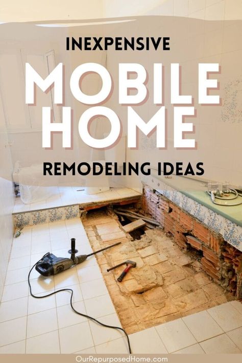 Mobile Home Utility Room Ideas, How To Replace Subfloor In Mobile Home, Organizing Ideas For Mobile Homes, How To Remodel A Mobile Home Diy, Doublewide Mobile Home Renovations Porch, 1989 Mobile Home Remodel, Mobile Home Bathrooms Remodel, Mobile Home Leveling, Diy Add On Room To Mobile Home