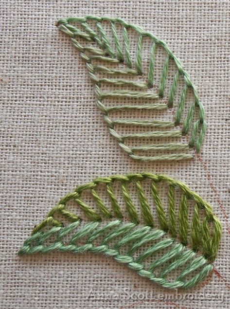 Crewel Embroidery, Brazilian Embroidery, Silk Ribbon Embroidery, Embroidered Blanket, Embroidery Leaf, Crewel Embroidery Kits, Embroidered Leaves, 자수 디자인, Embroidery Patterns Free