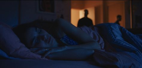 Bedroom Scenes In Movies, Bedroom Cinematography, Cinematic Bedroom, Mannequin Reference, The Visit Movie, Nightmare Movie, Dutch Angle, Bedroom Scene, Guilty Conscience