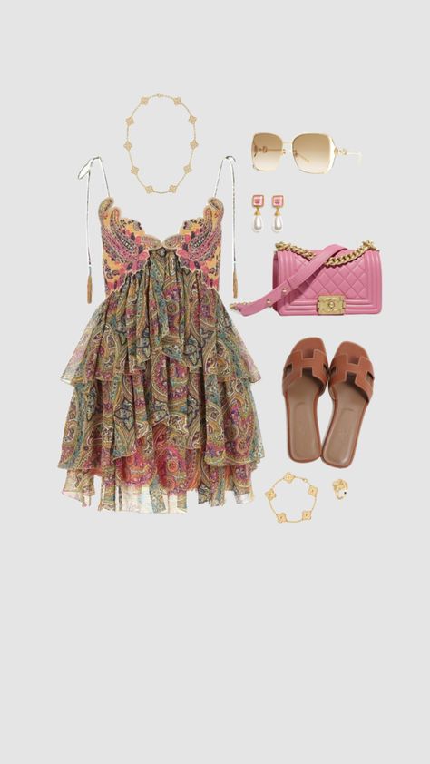 #beauty #outfitinspo #preppyfit #outfit #preppy #outfits #fashion #outfitinspiration #outfitideas #ootd #fitinspo #fashioninspo #ootd #trending #fyp Cool Summer Pallette Clothes, Post Beach Outfit, Spring Mexico Outfits, Where To Get Dresses From, Super Hero Outfit Ideas, Almafi Coast Outfits, Semi Fancy Outfits, Kook Outfits, Natural Life Outfits