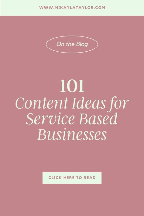 Content Ideas For Service Business, Social Media For Service Business, Starting A Service Based Business, Service Based Business Marketing, Content Ideas For Business Owners, Service Business Marketing, Content Calendar Small Businesses, Small Business Saturday Ideas, Small Business Content Ideas