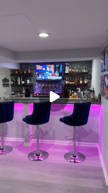 Gym And Bar Room, Home Theater And Bar Room, Bar Setups At Home, Mini Bar Room Ideas, Basement Bar Game Room Ideas, Basement Ideas Kitchen, Entertainment Rooms With Bar, Small Bar Ideas For Home Basement, Home Bar Corner Ideas