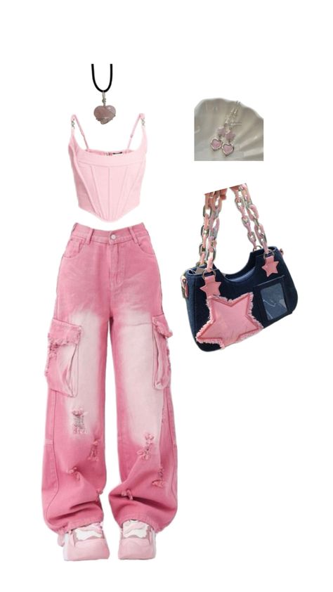 Beauty, Trousers, Pink, Beauty Vibes, Pink Outfit, Pants