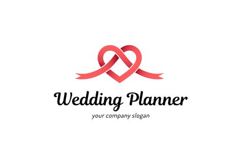 Wedding Planner Logo by IKarGraphics on @creativemarket Logos, Wedding Planner Logo Design, Wedding Planner Brand, Logo Design Wedding, Planner Logo Design, Wedding Planner Logo, Planner Logo, Photoshop Logo, Wedding Planer