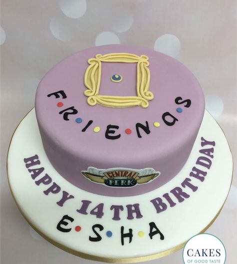 Friends Themed Cake, Friends Birthday Cake, Cake Friends, Nautical Cake, Cake Wrecks, Friends Cake, 16 Birthday Cake, Celebration Cake, 14th Birthday