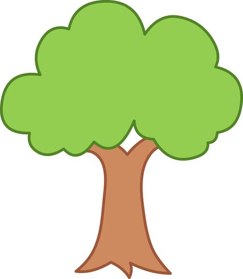 Tree Drawing Wallpaper, Green Images, Tree Drawing Simple, Cartoon Trees, Tree Textures, Tree Sketches, Tree Clipart, Free Clipart Images, Autumn Tree