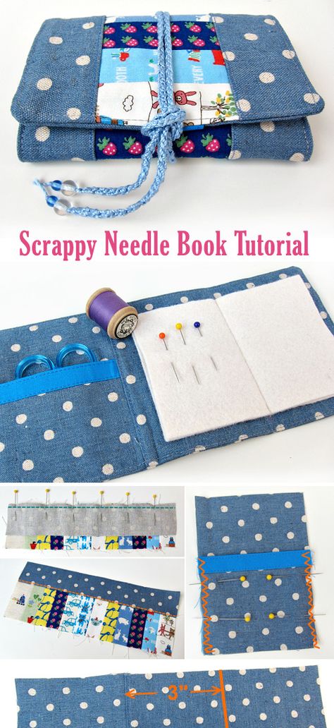 Molde, Quilted Needle Book, Fabric Needle Book, Diy Sewing Needle Holder, Needle Book Tutorial, Needlebooks Diy, Needle Cases Ideas, Sewing Needle Case, How To Make A Needle Book
