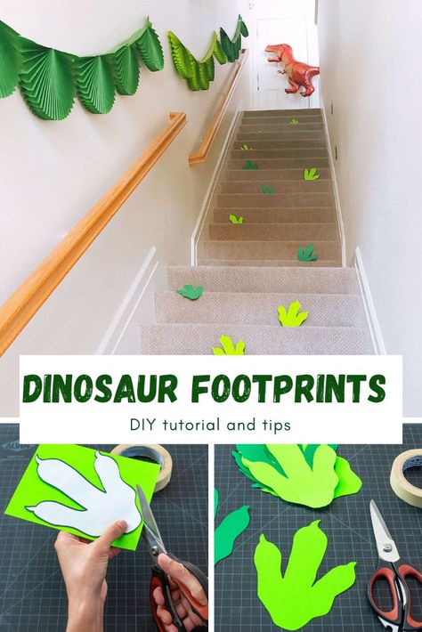 Dinosaur Diy, Dinosaur Themed Party, Festa Jurassic Park, Dinosaur Birthday Theme, Diy Dinosaur, Jurassic Park Birthday, Themed Party Decorations, Dinosaur Party Decorations, Dinosaur Birthday Party Decorations