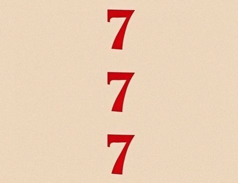 #aesthetic #manifesting #angelnumber #777 #luck #important #lifestyle #2022 #downtowngirl #downtowngirlaesthetic 777 Angel Number Aesthetic Red, 777 Tattoo Red Ink, 777 Widget, Number 7 Aesthetic, 777 Drawing, 777 Tattoo Lucky, 7 Aesthetic Number, 777 Angel Number Aesthetic, 777 Aesthetic