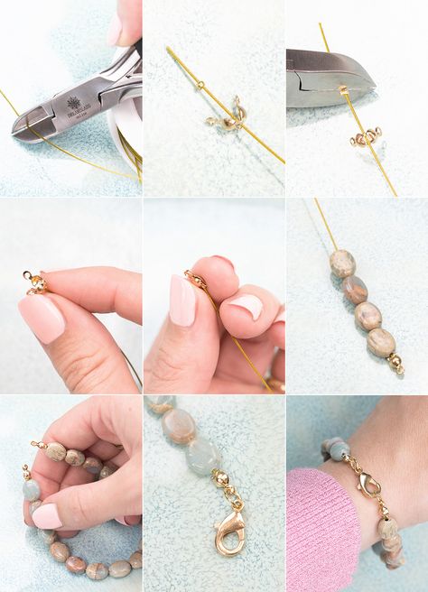 Diy Jewelry Making Tutorials, Beaded Necklace Tutorial, Jewelry Knowledge, Make Bracelets, Diy Beaded Bracelets, Space Jewelry, Beaded Necklace Diy, Diy Bracelet Designs, Handmade Jewelry Tutorials