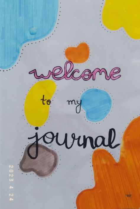 Welcome To My Journal Page Ideas, Welcome Page For Journal, Welcome To My Journal Ideas, Journal Ideas For First Page, Welcome Page Journal Ideas, Diary Design Ideas Cover, Welcome Journal Page, Journal Welcome Page Ideas, Welcoming Page Journal