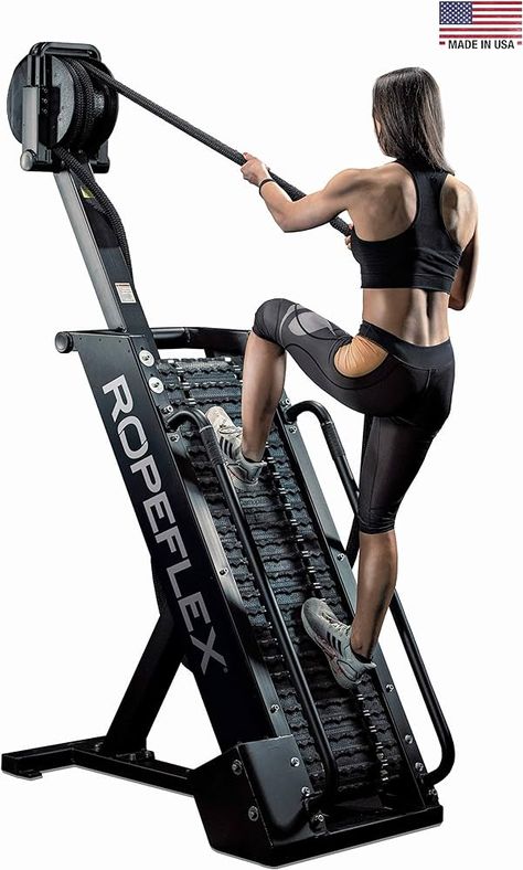 Amazon.com : Ropeflex APEX - RX4400 : Sports & Outdoors Incline Treadmill, Rope Training, Rope Exercises, Cardio Machine, Rope Pulls, Healthy Advice, Group Training, Climbing Rope, Black Rope