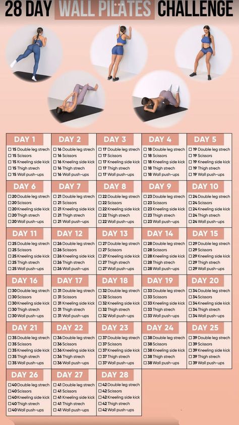 28-Day Wall Pilates Challenge: Strengthen, Tone, Transform! Pilates 21 Day Challenge, 90 Day Pilates Challenge, Wall Pilates 28 Day Challenge, Month Pilates Challenge, Wall Pilates Workout Calendar, Pilates Bar 30 Day Challenge, 20 Day Wall Pilates Challenge, 21 Days Wall Pilates Challenge, 28 Day Walk Pilates Challenge