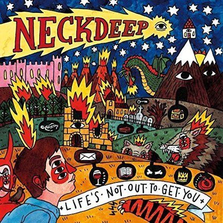 2015 release, the sophomore album from the Welsh rockers. Life's Not Out To Get You is the follow-up to the band's 2014 debut album Wishful Thinking. The album was produced by Jeremy McKinnon of A Day To Remember and Andrew Wade (The Ghost Inside, Issues). Life's Not Out To Get You was voted as one of Alternative Press Magazine's Most Anticipated albums of 2015. Neck Deep were nominated for Breakthrough Band at Alt Press Music Awards. Includes the singles quot;Can't Kick Up the Rootsquot; and qu Band Posters, The Ghost Inside, Deep Wallpaper, Seni Vintage, Deeper Life, Wall Flag, Neck Deep, Blue Vinyl, Album Cover Art