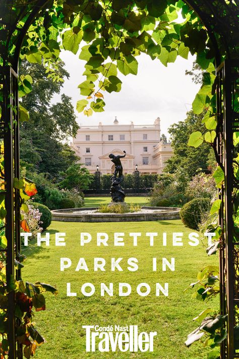 From big-hitting green spaces to the ultimate gardens to seek out, our editor's pick their favourite parks in #London Gardens In London, Best Parks In London, Parks In London, London Gardens, London Parks, English Landscape Garden, Grassland Habitat, London 2023, Dreamy Places