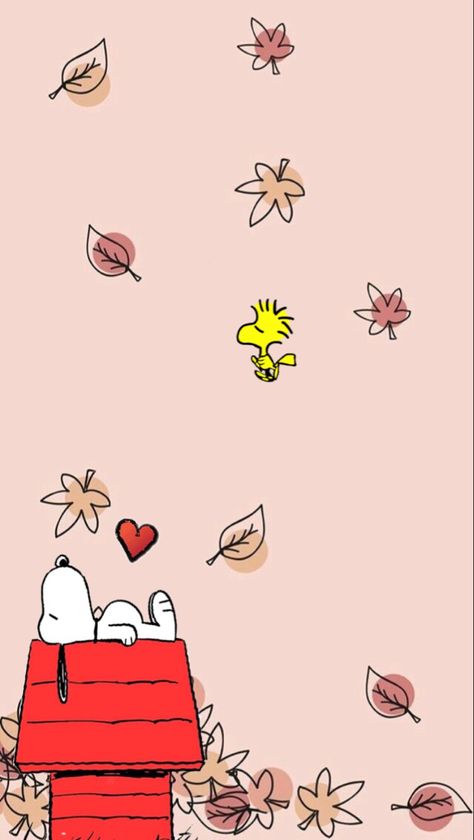 Snoopy Autumn Wallpapers, Snoopy Easter Wallpaper, Wallpaper Iphone Snoopy, Wallpaper Snoopy, Charlie Brown Wallpaper, Peanuts Wallpaper, Snoopy Easter, Easter Wallpaper, Cute Fall Wallpaper