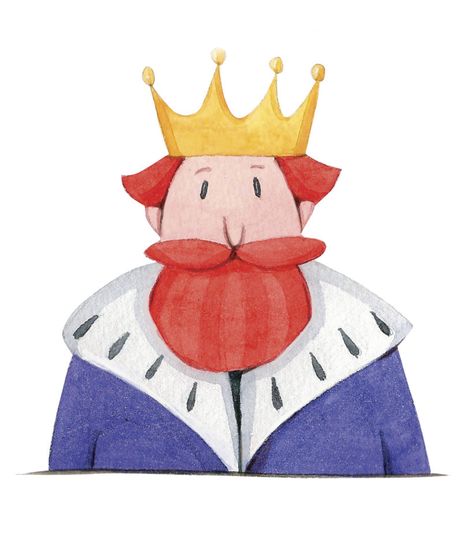 Cartoon King Character Design, King Illustration Character, King Drawing Character Design, King Doodle, King Character Design, Prince Illustration, King Clipart, King Illustration, Abc Coloring Book