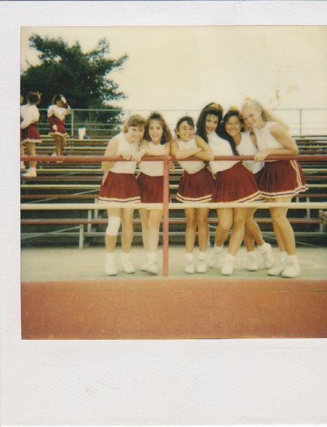 11.  Vintage summer picture = Does 1990 count as vintage?  My cheerleading team always spent summers practicing and going to camp. Vintage Cheerleader Aesthetic, Throw Back Aesthetic, Retro Cheerleader, Cheerleader Aesthetic, Vintage Cheerleader, Indie Hipster Fashion, Cheerleader Uniforms, Jane Addams, Preppy Grunge