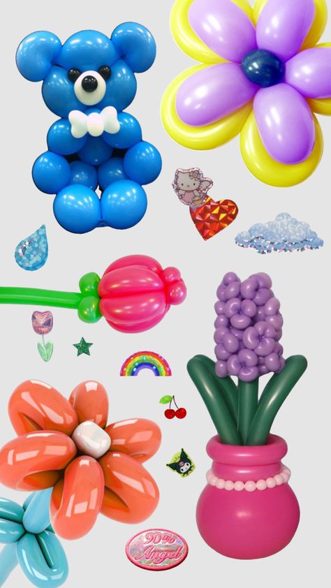 3d Artwork, Balloon Graphic Design, 3d Aesthetic, 3d Balloon, 3d Poster, Motion Design Animation, 3d Texture, Graphic Design Fun, Cute Aesthetic