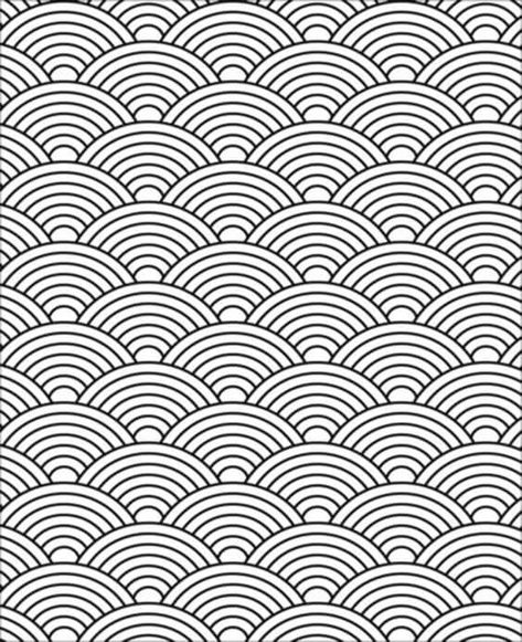 Fun Pattern coloring pages for your little one. They're free and easy to print. The collection is varied for different skill levels. Pin it. #patterncoloringpages #freeprintables #coloringpages #patterns Japanese Patterns Wallpaper, Geometric Japanese Pattern, Japanese Waves Pattern, Japanese Waves Drawing, Japan Pattern Design, Japanese Pattern Wallpaper, Japanese Coloring Pages, Wave Design Pattern, Japan Geometric