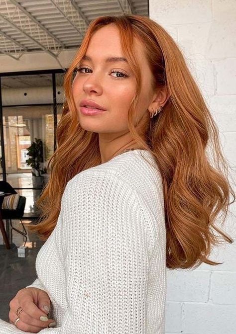 Copper Blonde Hair, Strawberry Blonde Hair Color, Red Hair Inspo, Latest Hair Color, Ginger Hair Color, Copper Hair Color, Hair Color Auburn, Strawberry Blonde Hair, Copper Hair