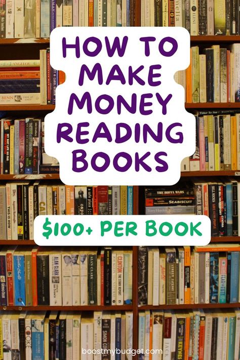 Calling all bookworms and introverts! Yes, you can make money reading books! Here are 11+ real ways to get paid to read books at home, including a big list of site that pay you to read and write book reviews. Perfect side hustle idea for introverts! You can do this job from home and it can pay $100+ per book. If you read a lot anyway, it's a great way to make money from your hobby! Apps That Pay You To Read Books, Apps That Pay You For Reading, Read Books And Earn Money, Websites That Pay You To Read, How To Get Free Books, How To Read A Book, Sites To Read Books For Free, Book Hacks, Get Paid To Read Books