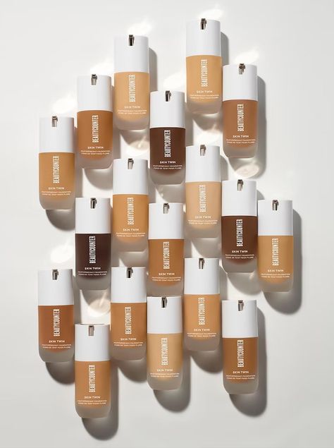 Beautycounter's Skin Twin Featherweight Foundation Is Basically Skin Care Packaged As Makeup — EXCLUSIVE Moisturizer For Black Women, Tinted Moisturizer For Oily Skin, Moisturizer Packaging, Foundation Packaging, Best Drugstore Tinted Moisturizer, Best Tinted Moisturizer, Drugstore Tinted Moisturizer, Glossier Perfecting Skin Tint, Tinted Moisturizer With Spf