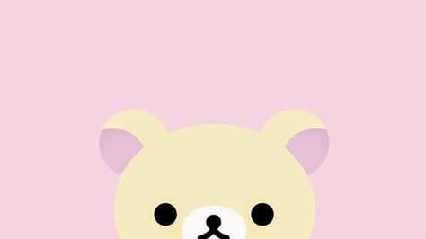 Rilakkuma *^* Kawaii, 컴퓨터 배경화면, Rilakkuma Wallpaper, Cute Pink Background, Cute Laptop Wallpaper, Sanrio Wallpaper, Macbook Wallpaper, Homescreen Wallpaper, Rilakkuma