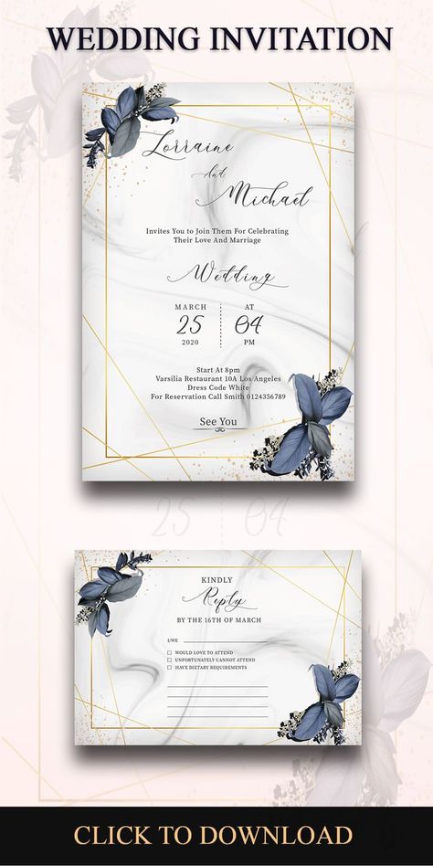 Elegant Wedding Invitation Card Template This Elegant Wedding Invitation Card design is suitable for both traditional and modern trend. Start your glorious journey of life and choose the best Wedding Card Design for your wedding invitation to make it memorable forever. #invitation #cards, invitations, invite, love, marriage, modern, postcard, print, save the date, template, templates, wedding cards, wedding invitations, #wedding invites, weddings Marriage Cards Design Invitations, Latest Wedding Cards Design, Marriage Invitation Card Design Creative, Wedding Card Design Modern Ideas, Simple Invitation Card Design, Marriage Cards Design, Wedding Anniversary Invitation Cards, Marriage Invitation Card Design, Wedding Invitation Card Design Templates