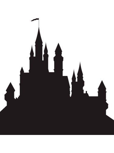 Free printable Castle stencils and templates Castle Silhouette Medieval, Castle Svg Free, Castle Template, Castle Outline, Hogwarts Castle Silhouette, Tangled Painting, Castle Mural, Castle Silhouette, Dm Screen