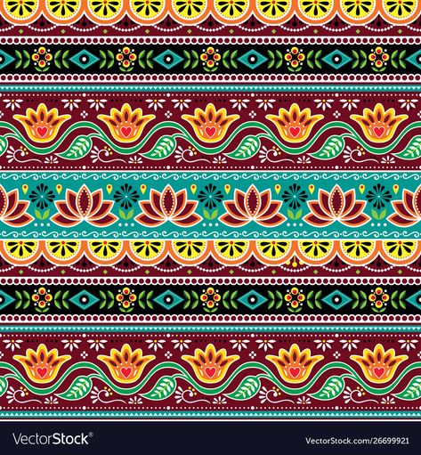 Indian Truck Art, Aztec Pattern Wallpaper, Aztec Pattern Art, Indian Truck, Truck Art Pakistan, Pakistani Truck, Indian Logo, Pakistani Art, Pakistan Art