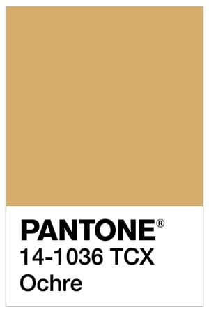 Ochre Color Trend • What's the Deal With Ochre? • Little Gold Pixel Ochre Colour Palette, Ochre Paint Color, Ocre Color Palette, Ochre Color Palette, Ochre Decor, Ochre Bedroom, Gold Pantone, Pantone Gold, Ochre Paint