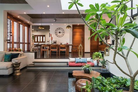 Indian Interior Design, Indian Home Design, Modern Inspiration, Trendy Apartment, Indian Interiors, Indian Home Interior, Courtyard Design, The Architects Diary, House Apartment