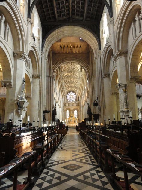 Christ Church Cathedral, Oxford Oxford Cathedral, Christ Church Oxford, Pookie Nation, Medieval Aesthetics, Hatfield House, Oxford Mississippi, Harewood House, Church Aesthetic, Canterbury Cathedral