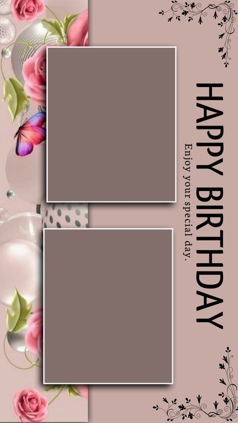 Happy Birthday Bg, Birthday Bg, Birthday Stories, Happy Birthday Photo Editor, Happy Birthday Bestie Quotes, Happy Anniversary Photos, Iphone Wallpaper Vintage Hipster, Editing Material, Birthday Templates