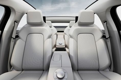 Sony's Concept Car Puts Entertainment in the Driver's Seat | WIRED Inside Car Driver Seat, Inside A Car, Car Interior Upholstery, Hippie Car, Inside Car, Car Backgrounds, Luxury Car Interior, Pimped Out Cars, Car Tattoos