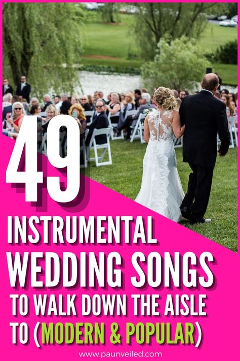 Instrumental Music For Wedding Ceremony, Best Violin Songs, Wedding Songs For Ceremony, Songs For Walking Down The Aisle Wedding, Acoustic Guitar Wedding Ceremony, Pop Punk Wedding Songs, Wedding Songs Taylor Swift, Wedding Ceremony Song List Template, Wedding Songs To Walk Down Aisle Piano