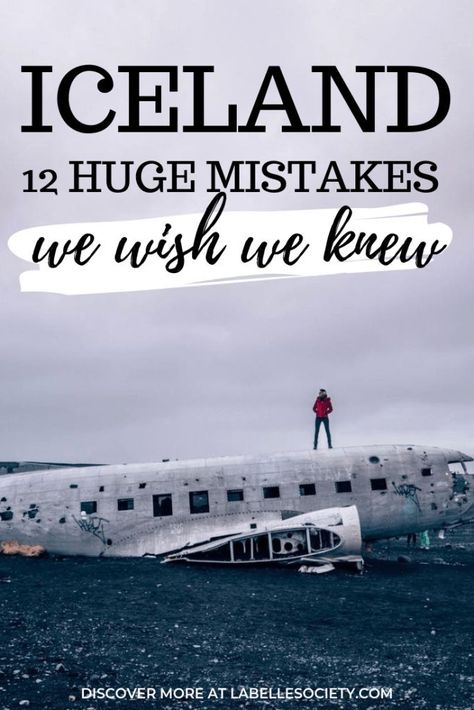 12 things I wish I knew about Iceland before our first trip. Wanna learn how to avoid getting an 800 euro fine in Iceland and how to see the best of Iceland without risking ruining your trip. #icelandtraveltips #icelandtravel #icelandroadtrip #whattodoiniceland Visiting Iceland, Iceland Vacation, Iceland Travel Guide, Iceland Adventures, Iceland Road Trip, Iceland Itinerary, Iceland Travel Tips, Visit Iceland, European Destinations