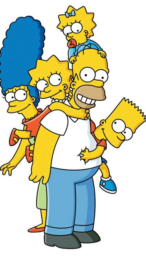 Simpsons Family Simpsons Party, Simpson Family, Bart Simpson Art, Family Wallpaper, Simpsons Funny, Simpson Wallpaper Iphone, Simpsons Drawings, Cartoon Caracters, Simpsons Characters