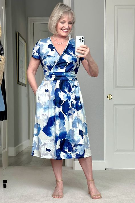Dresses For Grown-Up Women Who Want to Feel Confident - A Well Styled Life® Over 50 Casual Dresses, Classy Dresses For Older Women, Dresses For Elderly Women Over 50, Outfits For 80 Year Old Women, Spring Dresses For Women Over 60, Dress For Older Women Over 50 Classy, Dresses For Senior Women Over 50, Dress For 70 Year Old Woman, Women Over 60 Dresses
