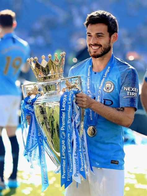 David Silva, Champions League Trophy, Bernardo Silva, Illustrated Ladies, Manchester City Wallpaper, Bobby Charlton, New York City Fc, World Cup Winners, Star David