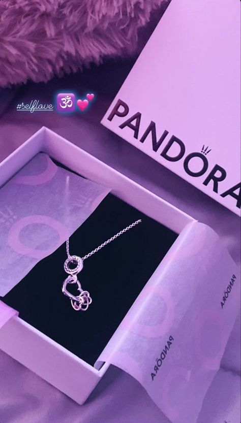 Pandora Necklace Aesthetic, Expensive Gifts Aesthetic, Pandora Necklace Charms, Xoxo Jewelry, Pandora Jewelry Necklace, Pandora Bracelet Charms Ideas, Girly Bracelets, Pandora Bracelet Designs, Pretty Jewelry Necklaces