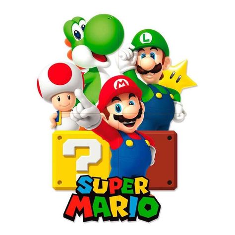 Super Mario Bros Party Ideas, Super Mario Brothers Birthday, Mario Y Luigi, Super Mario Run, Mario E Luigi, Super Mario Bros Birthday Party, Mario Run, Super Mario Bros Party, Mario Bros Birthday